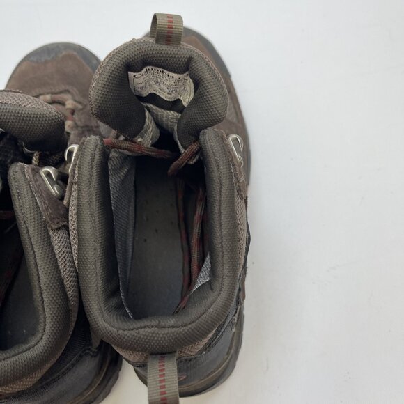 Columbia Omni-Tech Packus Ridge Mid Hiking Boot Leather Waterproof Brown Men 8.5 - Picture 12 of 16